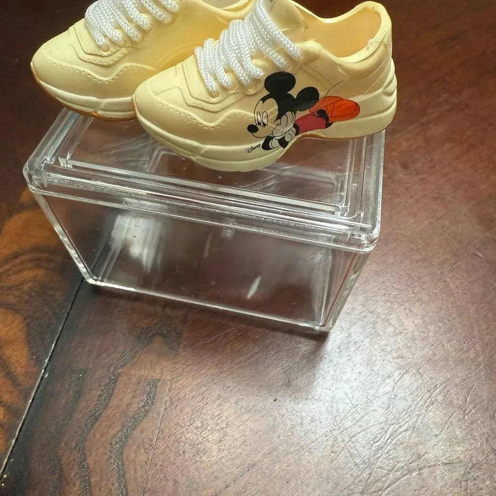 Brand new Gucci design labubu Sneakers Mickey Mouse